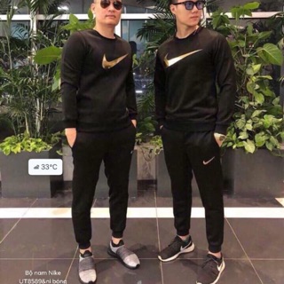 Bộ nam phẩy vàng dài tay - UT