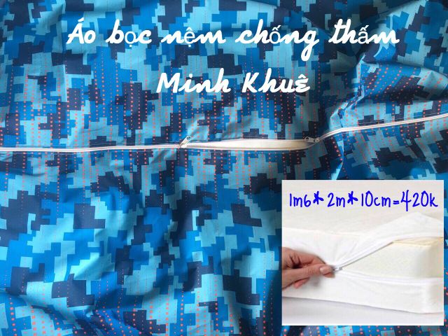 Áo bọc nệm chống thấm Minh Khuê