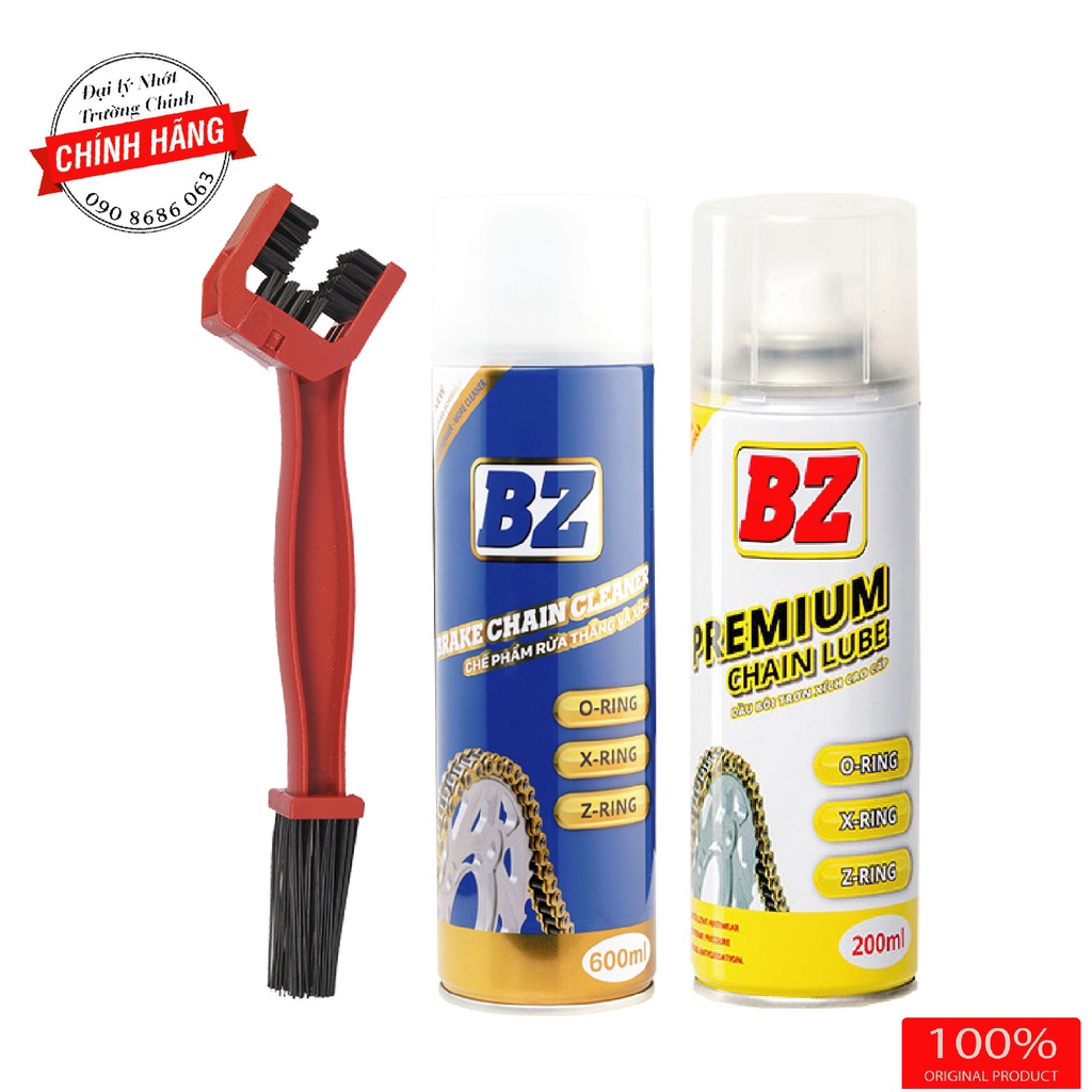 Combo 3 sản phẩm Dưỡng sên BZ không văng+ rửa sên 600ML+ bàn chải 3D