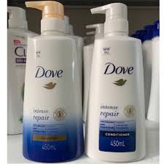 Cặp Gội Xả Dove Phục Hồi Hư Tổn 425ml Thái Lan