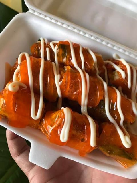 Bánh tráng vuông đỏ Tây Ninh