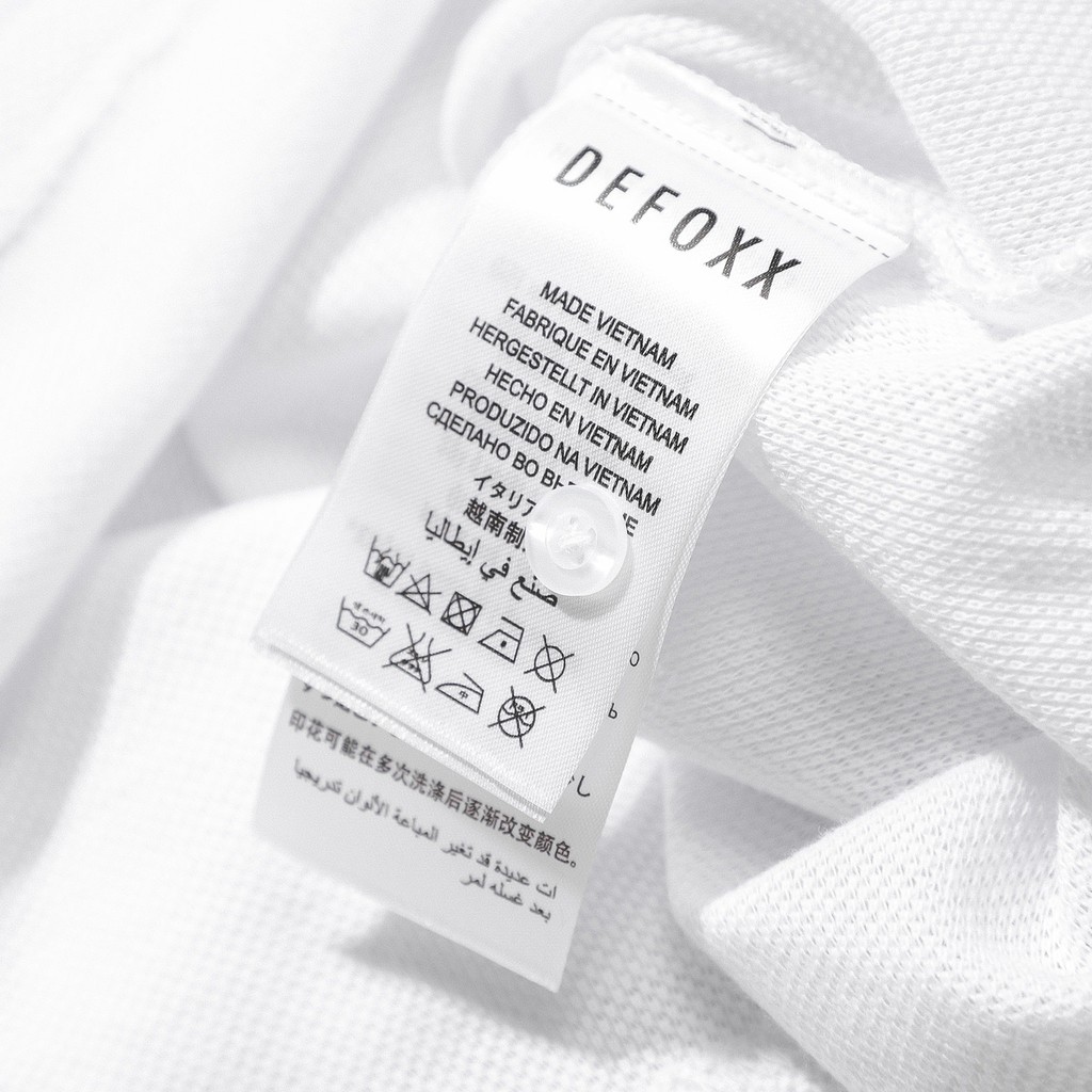 Aó polo Defoxx slimfit chính hãng hàng Việt nam xuất khẩu (Form Slimfit,chất vải co dãn,thấm hút mồ hôi)