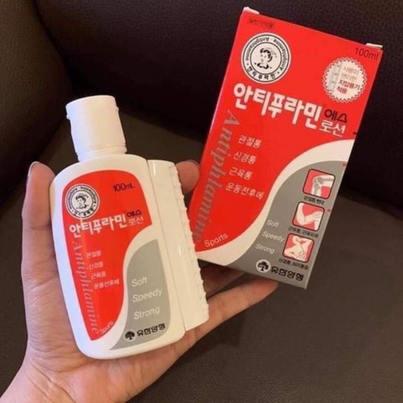 Dầu Nóng Xoa Bóp Hàn Quốc , Giảm Sưng Đâu Cơ Khớp 100ml