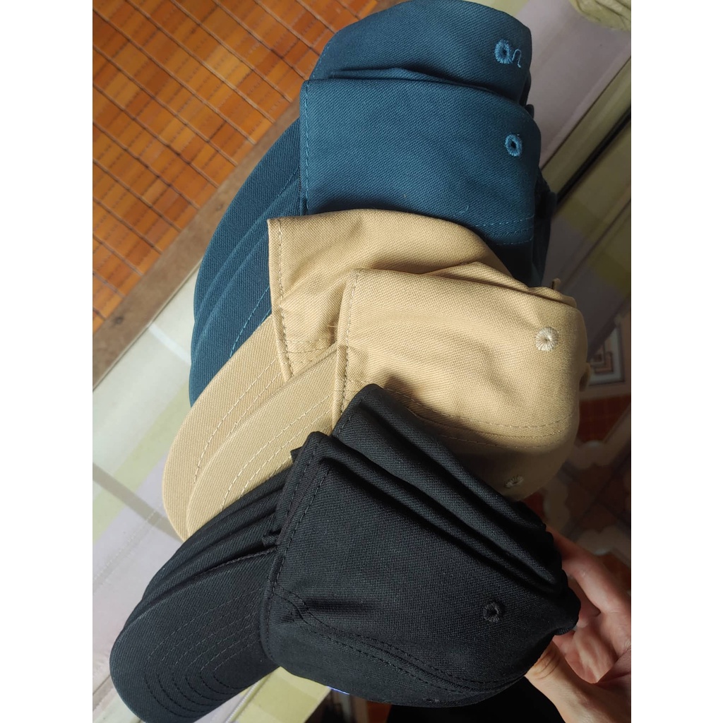 Mũ lưỡi trai Cotton MU GUA ZHI PIN（MG STUDIO）thêu chữ và số 729