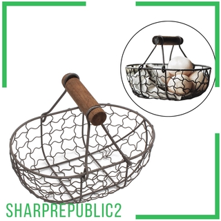 Metal Bread Storage Organizer Basket Fruit Vegetables Serving Basket Black