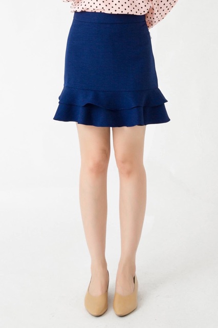 Chân váy bút chì đuôi cá ngắn 2 tầng | BigBuy360 - bigbuy360.vn