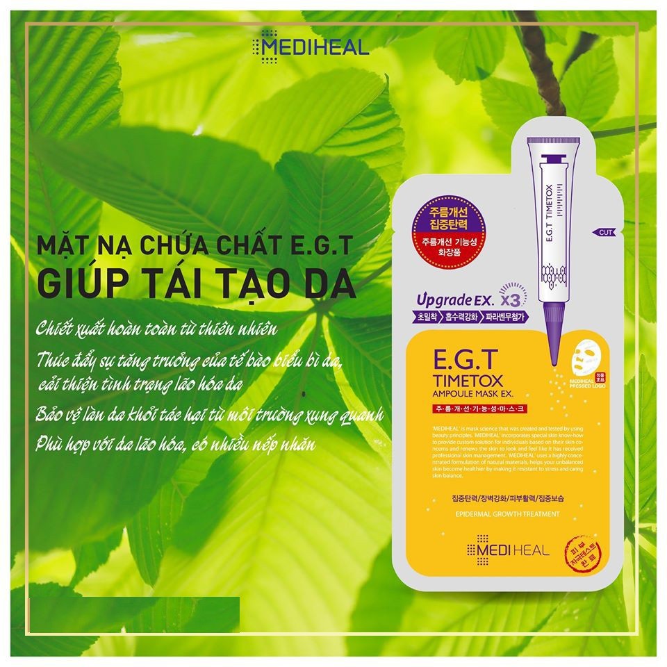 Mặt Nạ Mediheal Dưỡng Trắng Da, Giảm Mụn, Tái Tạo, Phục Hồi Da Mediheal Mask 24ml | BigBuy360 - bigbuy360.vn