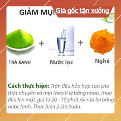 Bột Trà Xanh Nguyên Chất Hanmade Thiên Thanh Cao Cấp, Chọn Lọc,Bỏ Gân Trên Từng Lá Trà.