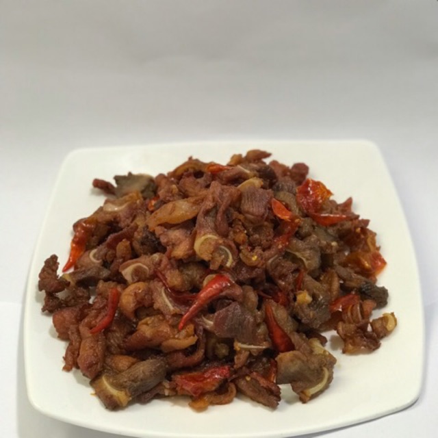 Gân Heo cay ( hũ 300gr)