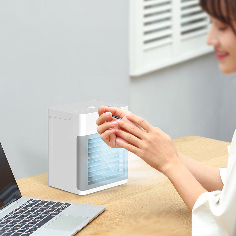 Quạt Điều Hòa Mini Máy Làm Mát Không Khí Máy Lọc Không Khí Máy Điều Hòa Không Khí Cầm Tay Máy Làm Mát Không Khí Để Bàn Quạt Mini Quạt Làm Mát Nước Cho Gia Đình Văn Phòng Okase