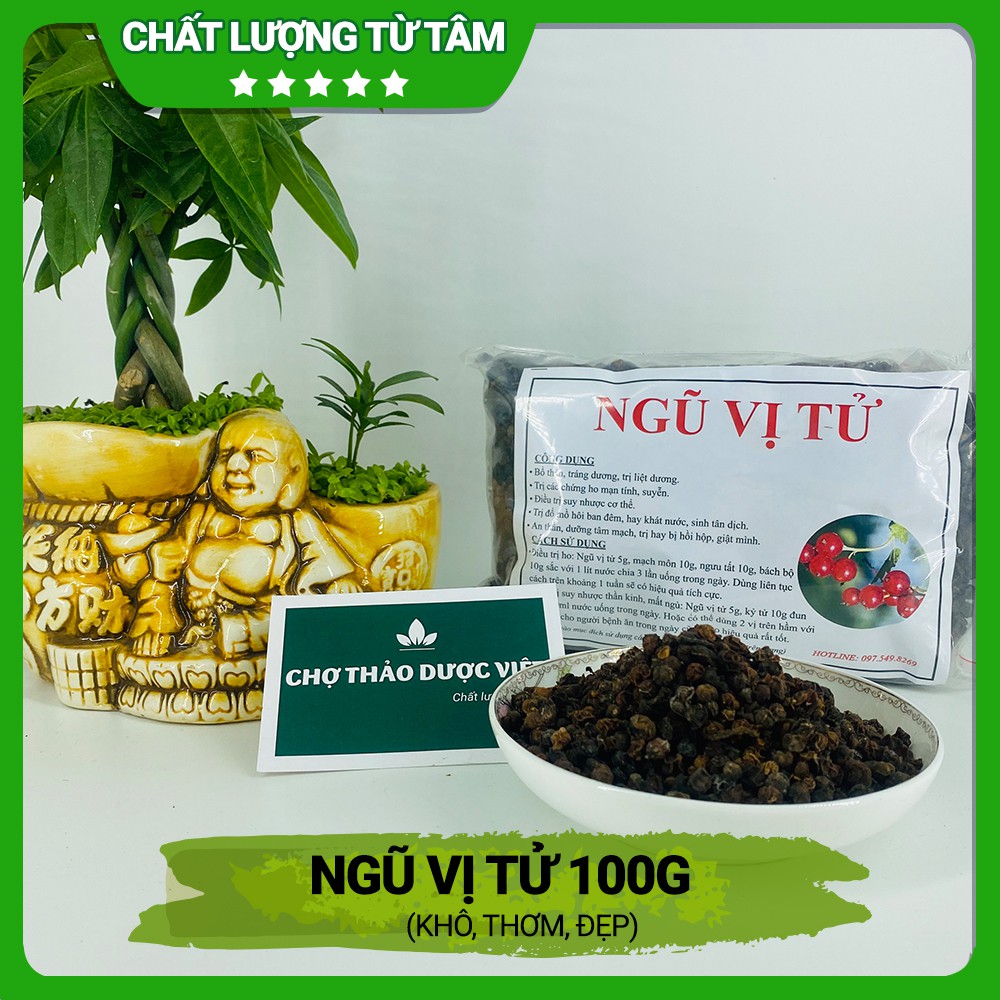 100gr Ngũ Vị Tử (Khô, Thơm, Đẹp)