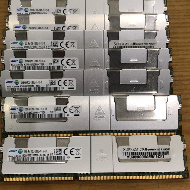 Ram ECC Registered 32Gb chạy main x58/x79/Sever/Workstation 95