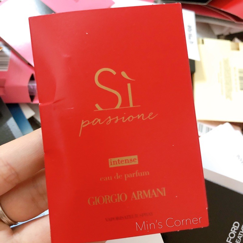 (Sẵn) Vial nước hoa Sì Passione Giorgio Armani EDP (Sì đỏ)