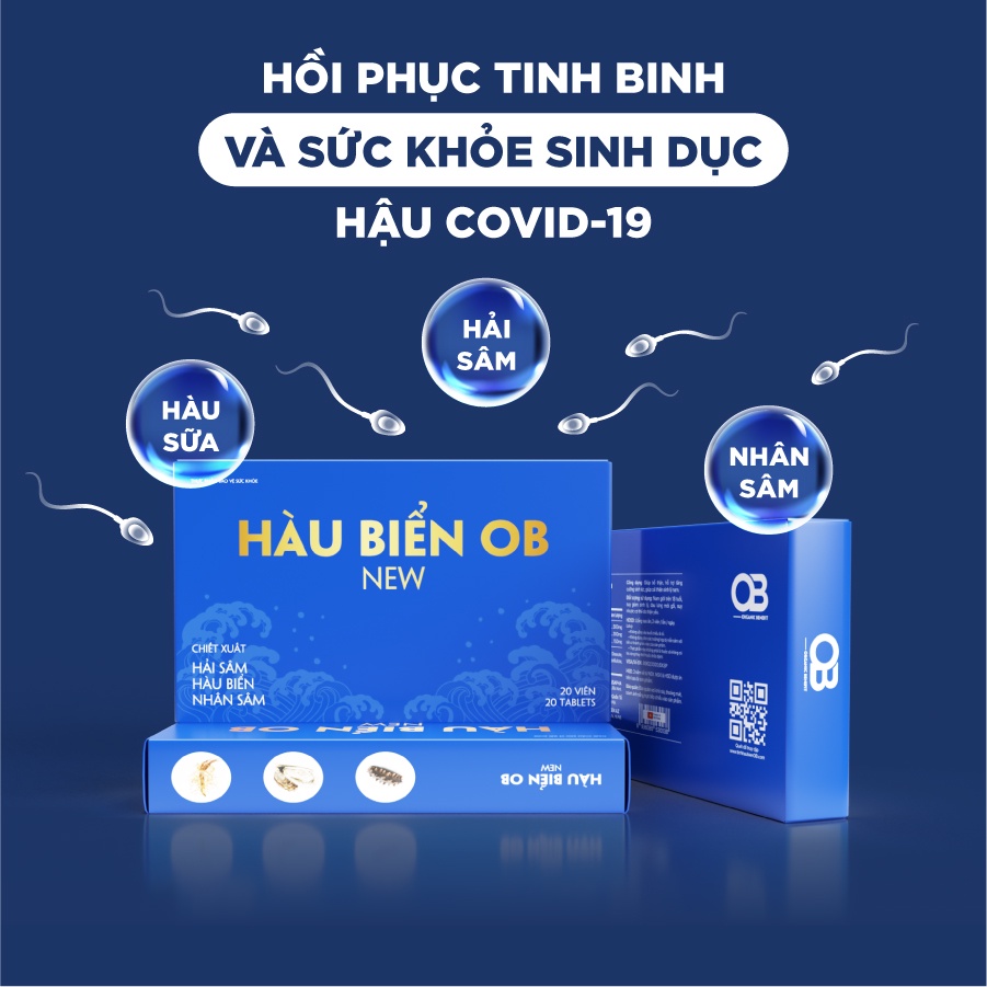 Tăng chất lượng và số lượng tinh trùng- Hàu Biển Ob New, Oyster Plus, Tăng Thời Gian QH [Hàng Chính Hãng]