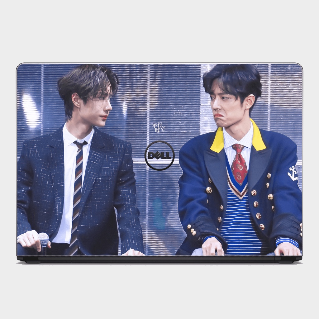 SKIN dán Laptop in hình Tiêu Chiến- Vương Nhất Bác. Đủ các dòng máy: Asus, Acer, Dell, HP,.. In theo yêu cầu