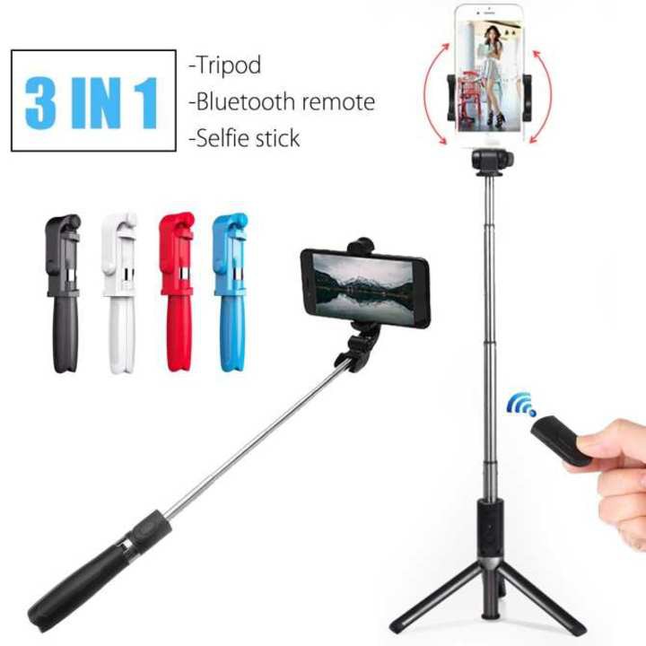 Gậy chụp ảnh 3 chân tripod L01 có remote chụp hình bluetooth từ xa