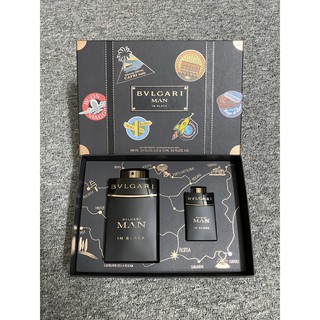 💥 Gift set nước hoa nam BVLGARI MAN In Black chính hãng