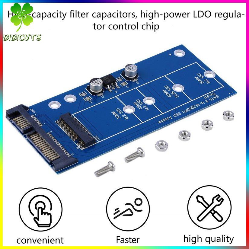 Thẻ Chuyển Đổi Mở Rộng M2 Ngff Ssd Sata3 Ssds Sang Ngff