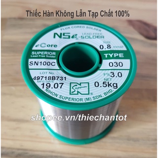 Thiếc Hàn Không Lẫn Tạp Chất 100% Thiếc