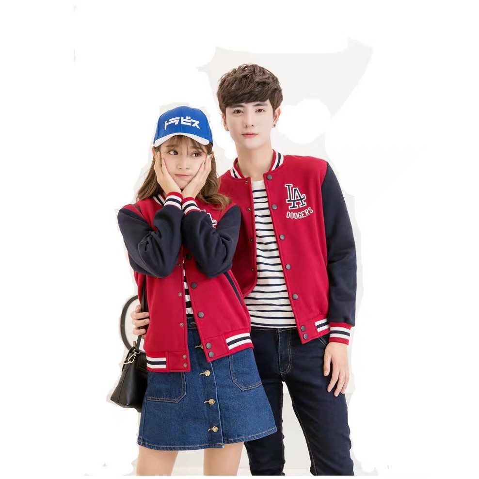 Áo khoác bomber nỉ unisex phối tay khác màu cá tính | BigBuy360 - bigbuy360.vn