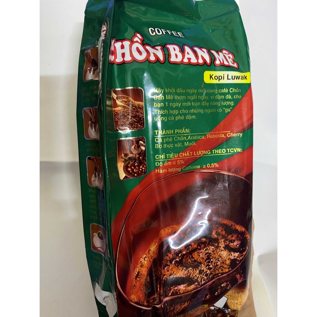 CÀ PHÊ XAY CHỒN BAN MÊ 500G
