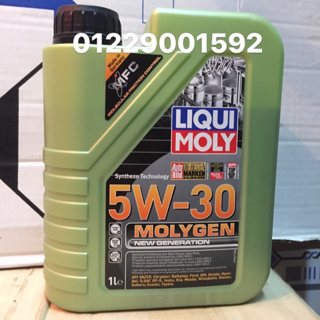 Nhớt Liqui Moly 5W30 &amp; tuýt 80w90