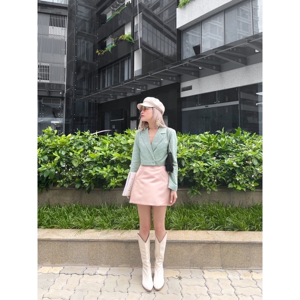 Áo vest kiểu croptop GREY SUIT