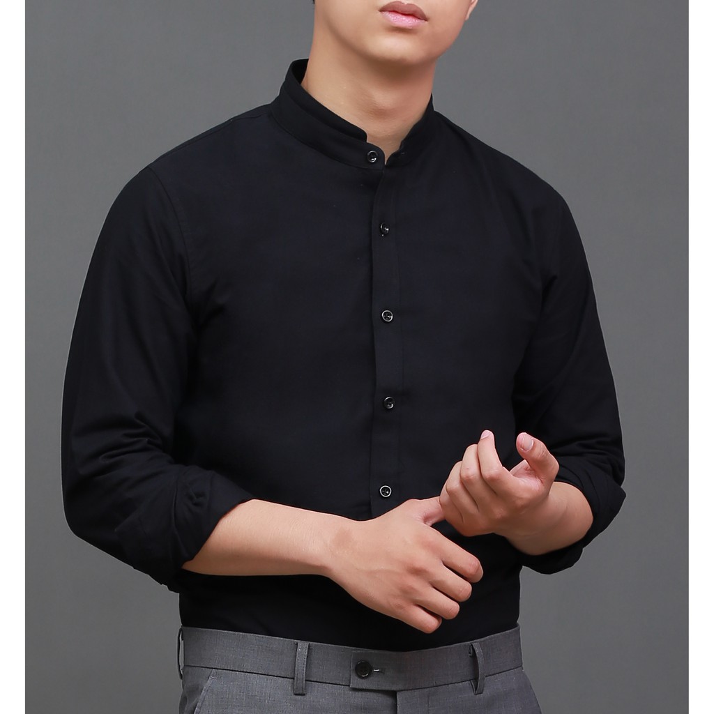 Áo sơ mi cổ tàu không nhăn, thoáng mát, thấm hút mồ hôi Phong Cách Trẻ Trung  Hàn Quốc | BigBuy360 - bigbuy360.vn