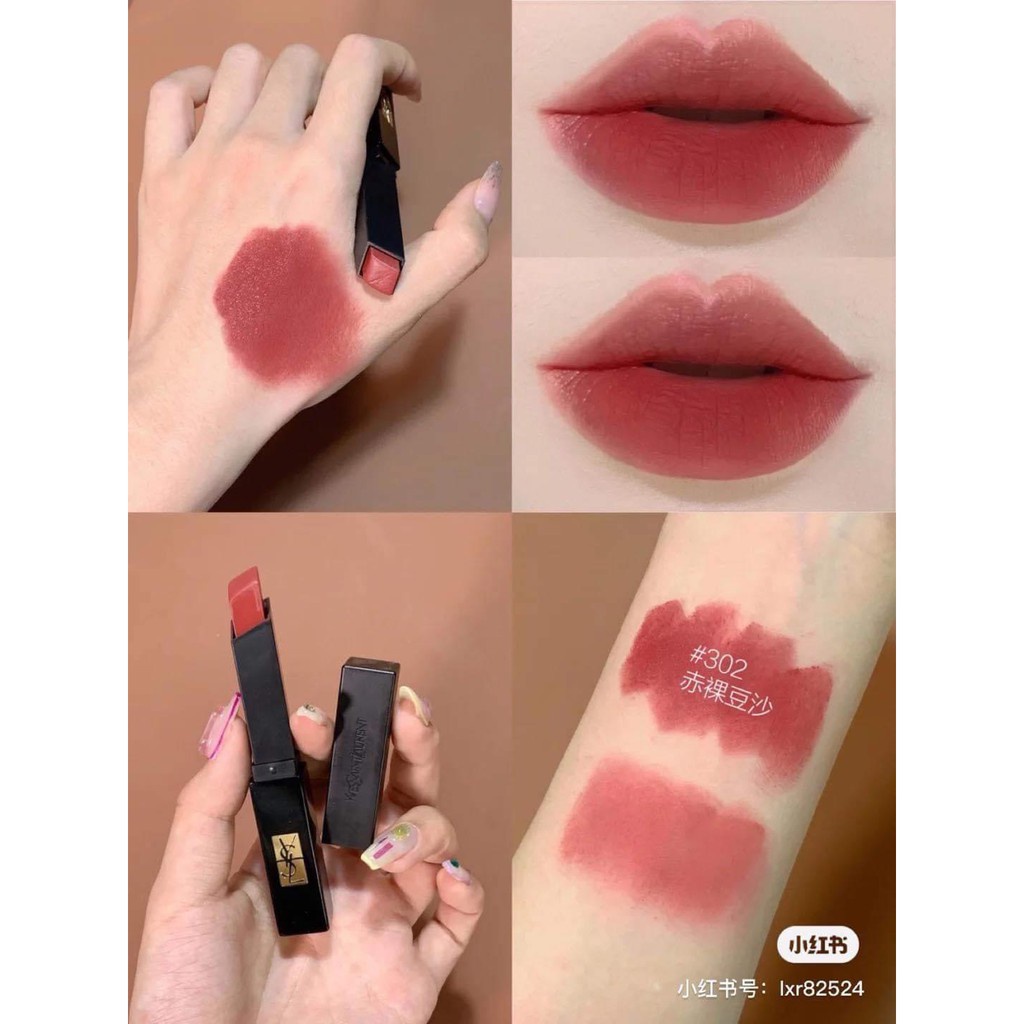 Son YSL Rouge Voluple Shine, Son dưỡng YSL 80 Shine có màu Full Size 3.2g Chính Hãng