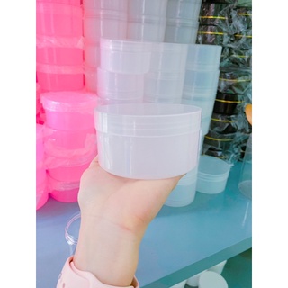 Hủ đựng kem 250g trong mờ