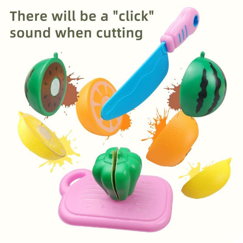 Bộ Đồ Chơi Cắt Trái Cây 37 Món Cho Bé