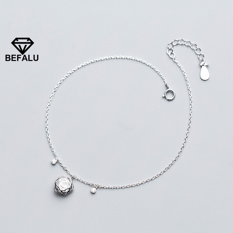 Lắc Chân Nữ Bạc 925 Phong Cách Hiện Đại BEFALU - LC06