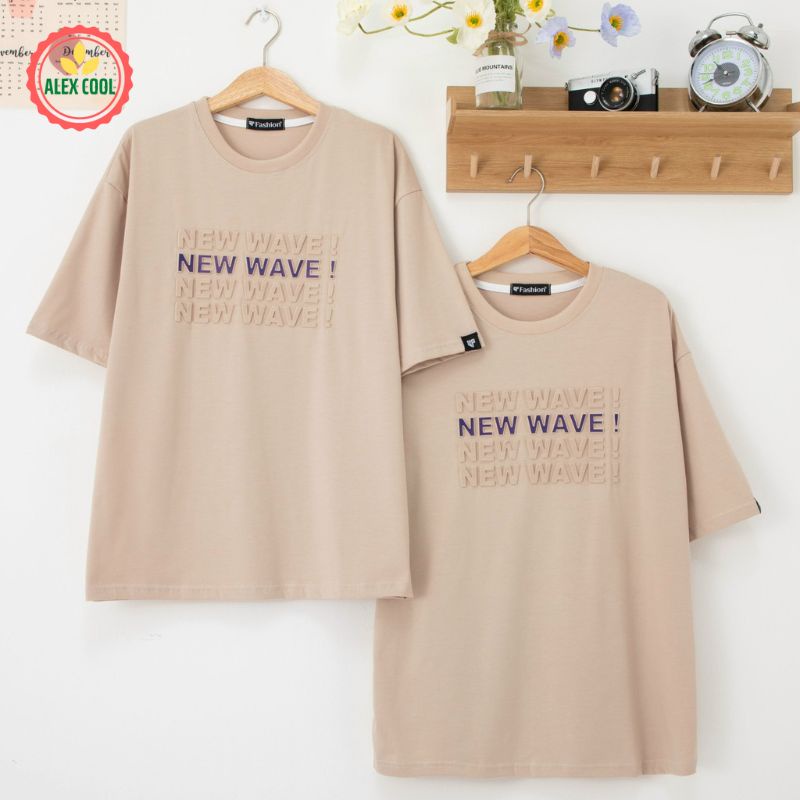 Áo thun nam nữ áo phông nam tay lỡ cổ tròn chất cotton co giãn 4 chiều hình SP-08 ALEX - COOL