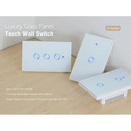 Công tắc Wifi Sonoff Touch T1 US 3 Nút (Chữ nhật)