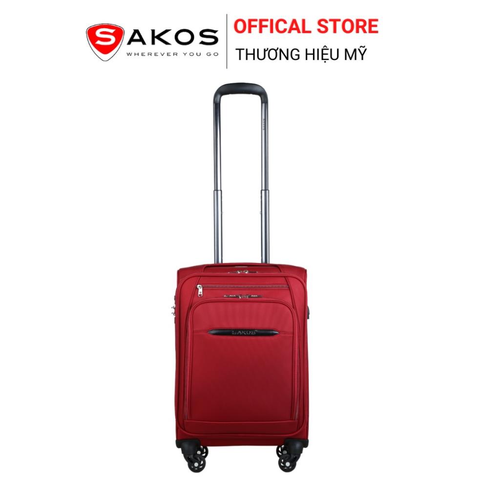 Chính hãng SAKOS Vali vải du lịch SAKOS VIVIAN 5 vali vải siêu nhẹ nhất