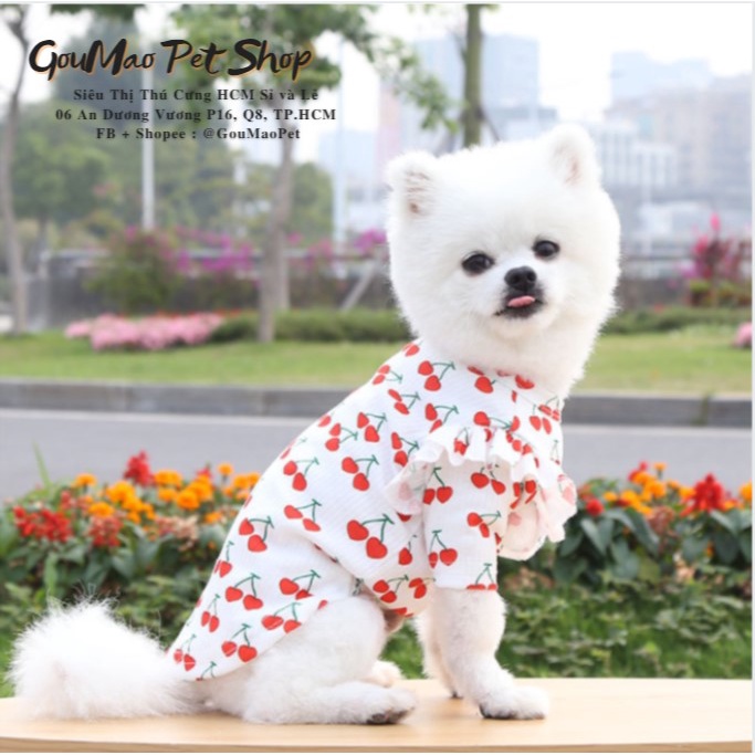 ✨ áo kiểu mẫu mới họa tiết jerry dành cho chó mèo , thú cưng - GouMao Pet ✨