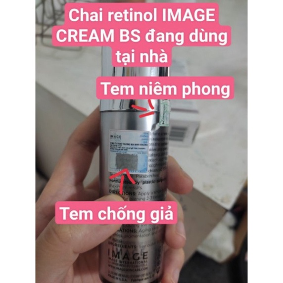 Kem Retinol Trẻ Hóa Mờ Thâm Nám Cho Da Khô Image Skincare MD Restoring Retinol Creme - Bác Sĩ Phương Trang