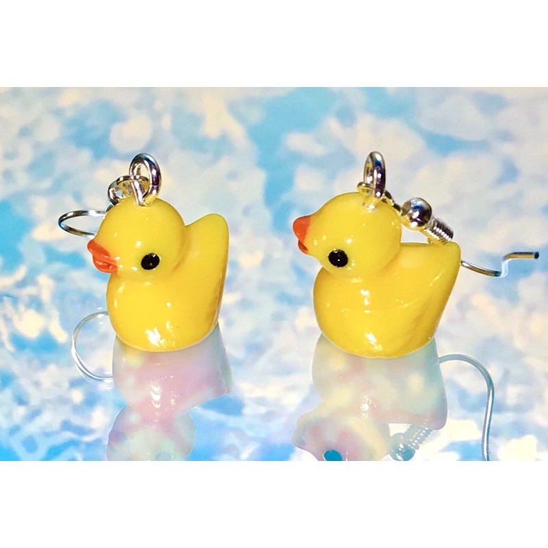 Khuyên tai hình 2 chú vịt