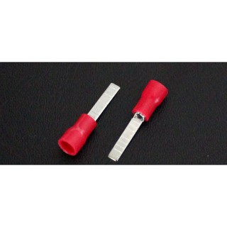 Đầu cos pin dẹp đặc DBV 1.25-14 màu đỏ bịch 100 cái