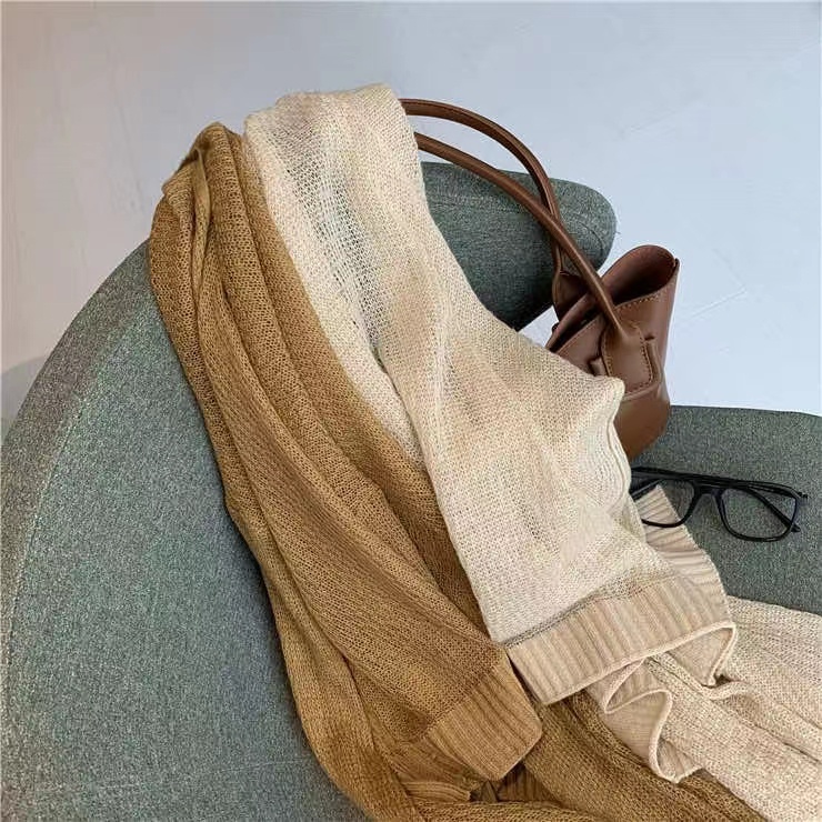Áo khoác len cardigan Xiaozhainv chống nắng thời trang mùa hè cho nữ
