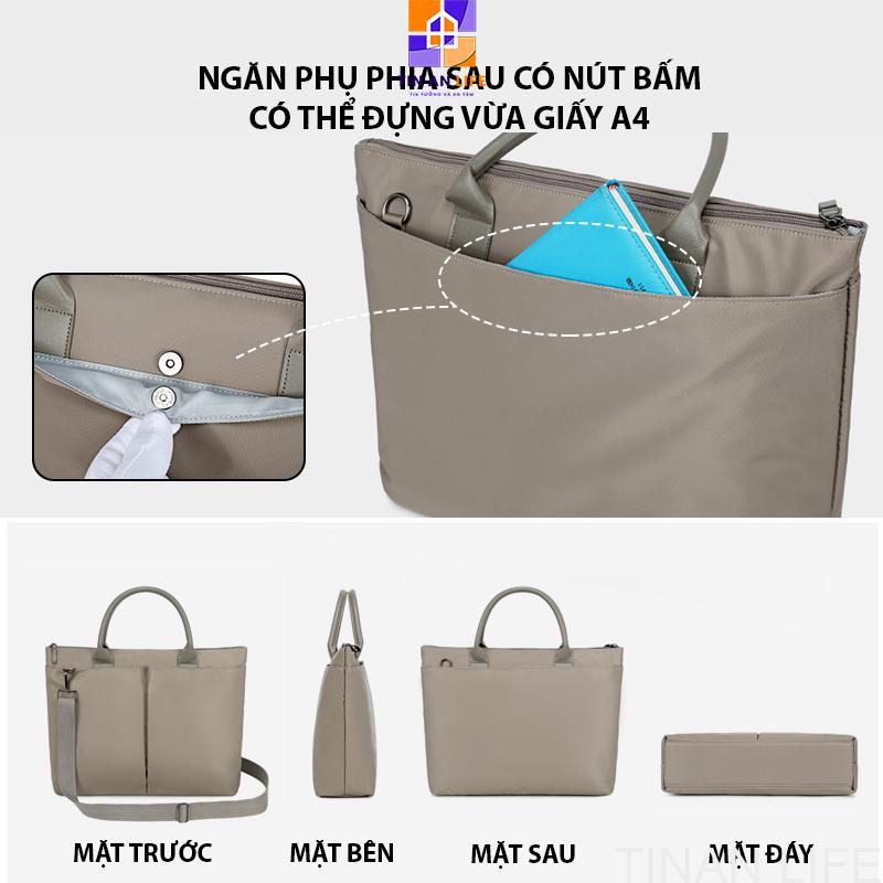 Túi Xách Có Quai Đeo Cao Cấp A8362, Có Thể Đựng Laptop 14, 15 Inch