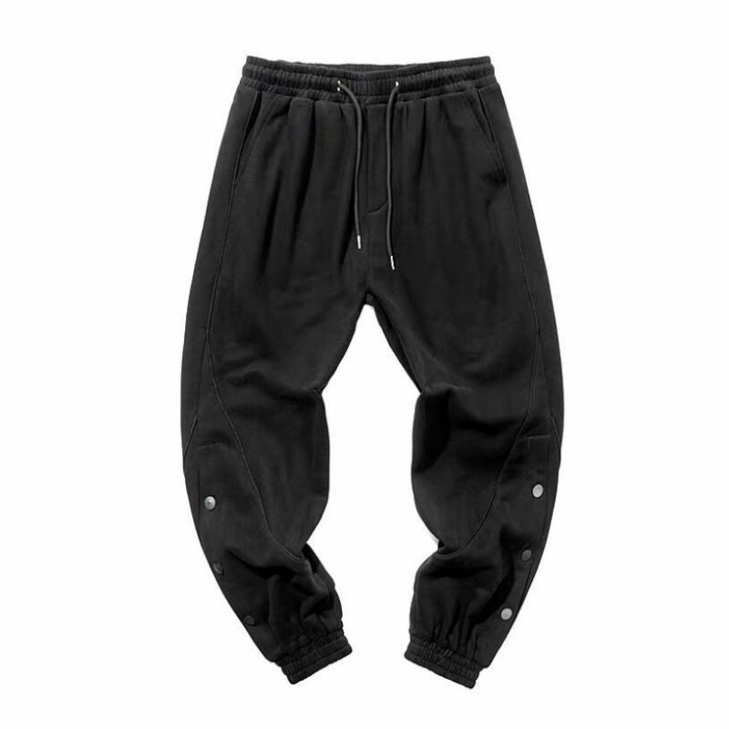 Quần Thể Thao Jogger Phối Khuy Năng Động