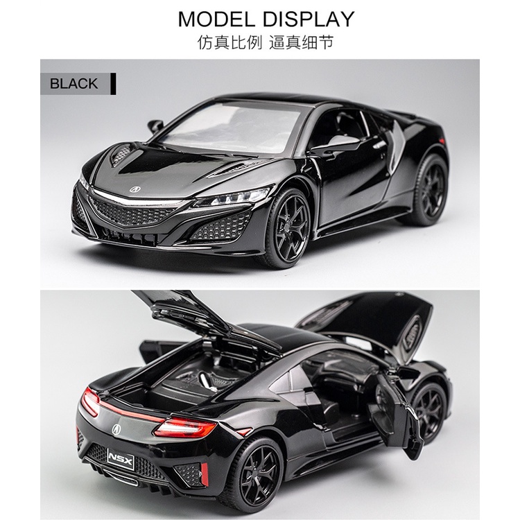 ToyToyMan ✨ Mô Hình Xe Hợp Kim Honda NSX Tỉ Lệ 1:32 ô tô đồ chơi/vật trang trí/Món quà sinh nhật