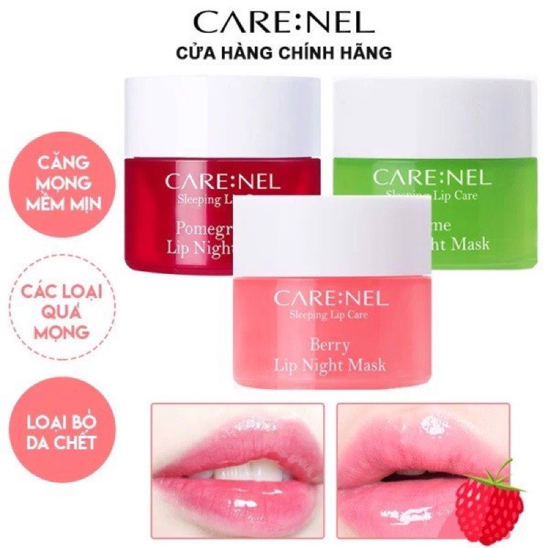 Mặt nạ ngủ môi Carenel Lip Sleeping Mask 5g