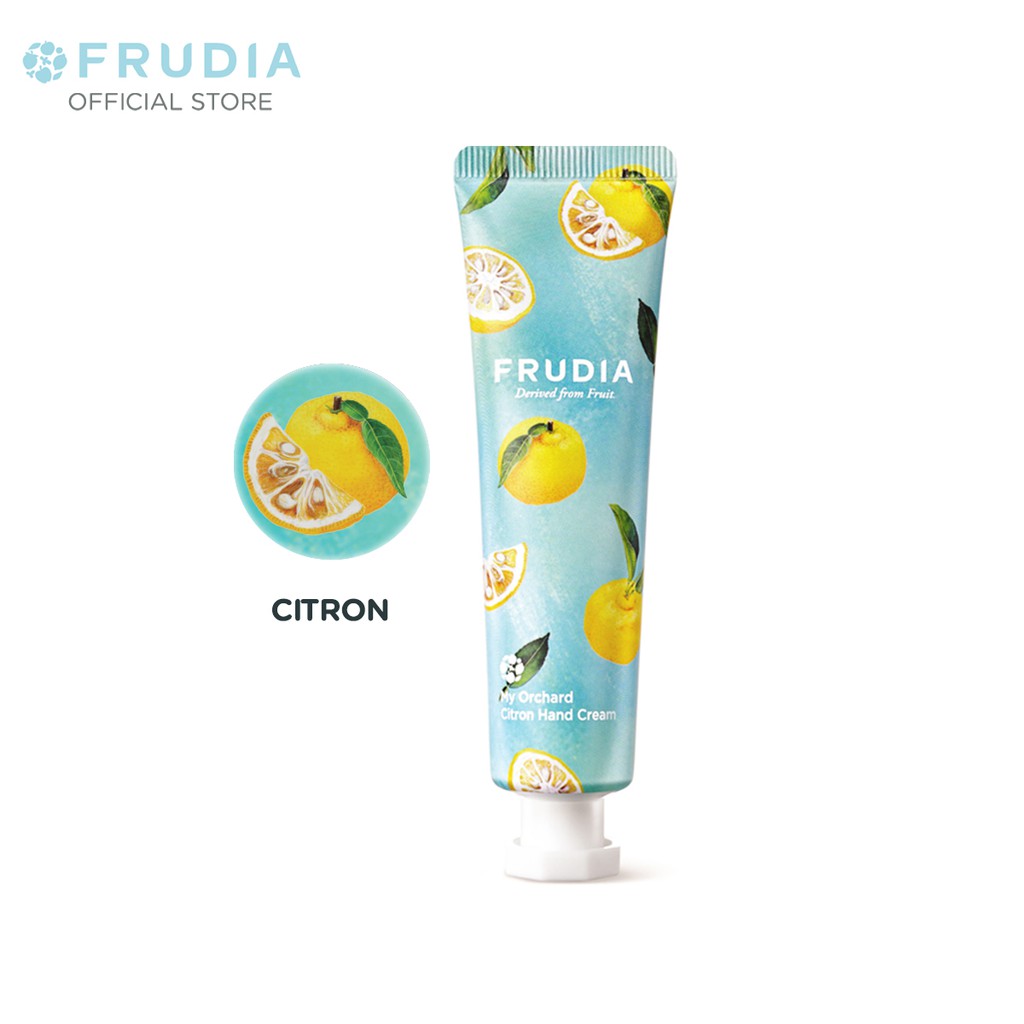 [H&B GIFT]Kem Dưỡng Ẩm Tay Chiết Xuất Cam Quýt Frudia My Orchard Citron Handcream 30ml