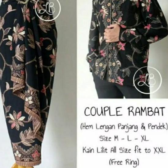 Od0❄ Áo sơ mi và váy quấn jumbo batik soraya mới nhất cho cặp đôi