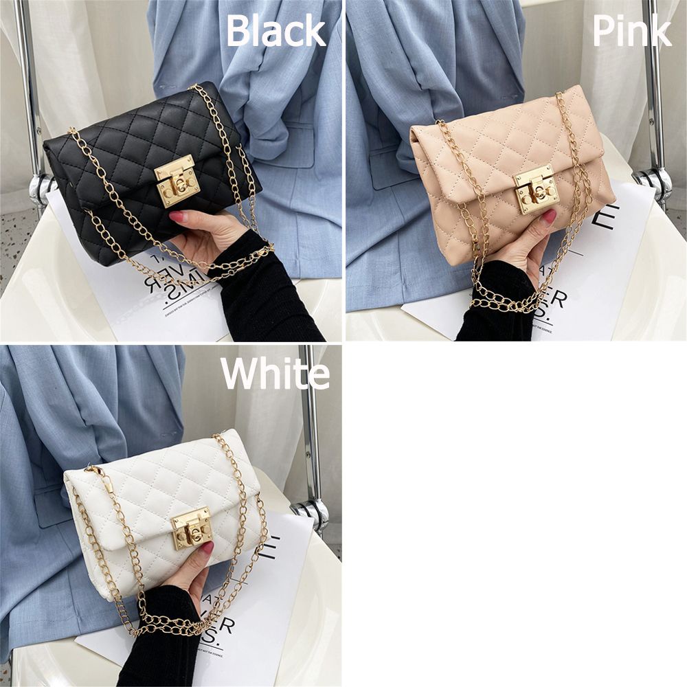 Túi Đeo Vai Bằng Da PU Nhiều Màu Sắc Thời Trang Cho Nữ