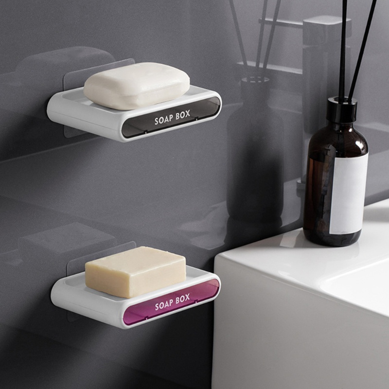 Khay Đựng Xà Phòng Gắn Tường Nhà Tắm / Nhà Bếp Tiện Dụng