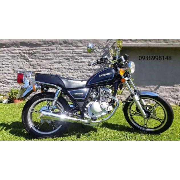 Cây pô zin GN125 chính hãng Suzuki gắn cho GN125-2F rất đẹp - NTS - ngocthanh_shop