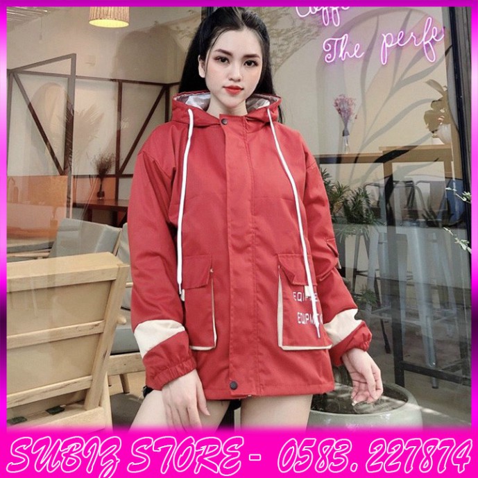 ÁO KHOÁC KAKI 2 Lớp EQIPMENT (M770 - Freesize) (Subinz Store)